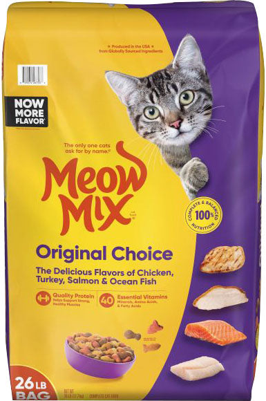 MEOW MIX ORIGINAL CHOICE DRY CAT FOOD