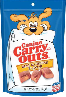 Canine Carry Outs Flavored Dog Treats (Pack Of 4)