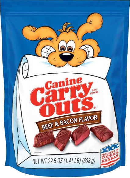 Canine Carry Outs Flavored Dog Treats (Pack Of 4)