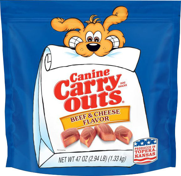 Canine Carry Outs Flavored Dog Treats (Pack Of 4)