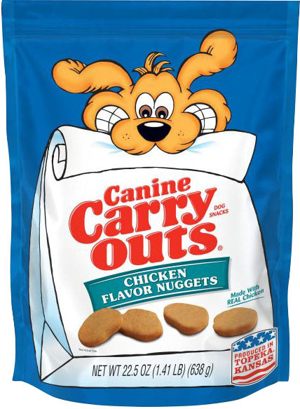 Canine Carry Outs Nuggets Dog Snacks (Pack Of 4)