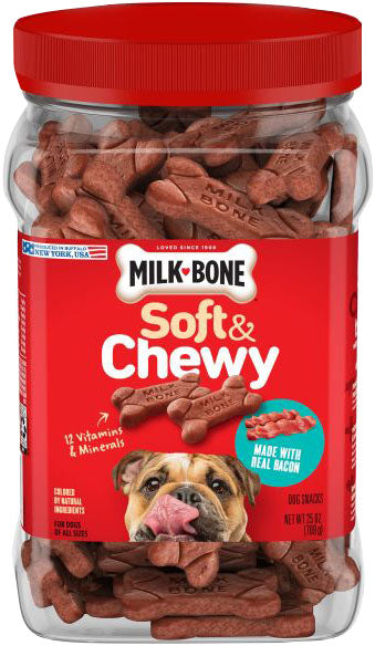Milk-Bone Soft & Chewy Dog Treats Canister (Pack Of 2)