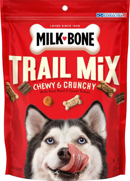 Milk-Bone Trail Mix Crunchy & Chewy Dog Treats (Pack Of 4)