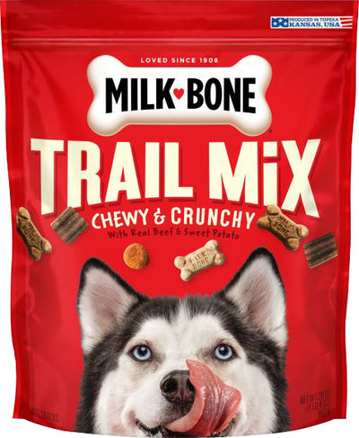 Milk-Bone Trail Mix Crunchy & Chewy Dog Treats (Pack Of 4)