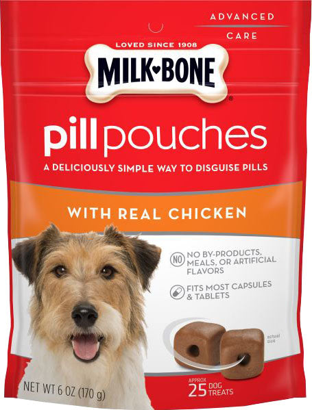 Milk-Bone Pill Pouches Dog Treats (Pack Of 5)