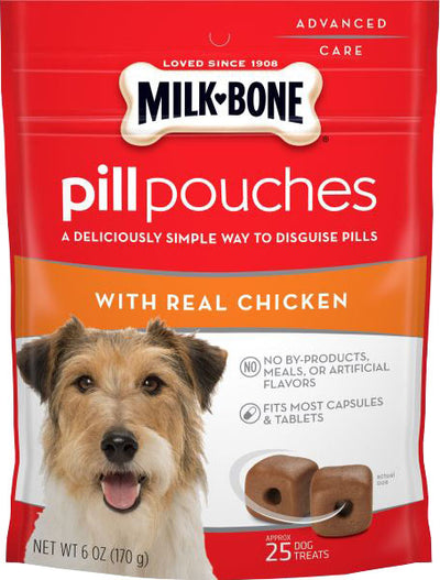 Milk-Bone Pill Pouches Dog Treats (Pack Of 5)