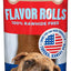 Milk-Bone Flavor Rolls Rawhide Free Dog Treats (Pack Of 6)