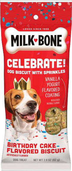 Milk-Bone Celebrate! Dipped Dog Biscuit (Pack Of 16)