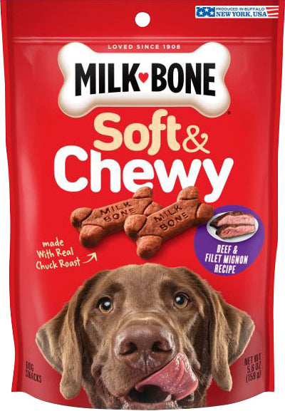 Milk-Bone Soft & Chewy Dog Treats (Pack Of 10)