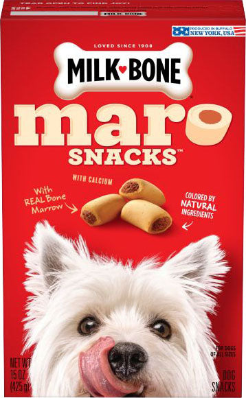 Milk-Bone Marosnacks Dog Treats With Bone Marrow (Pack Of 2)