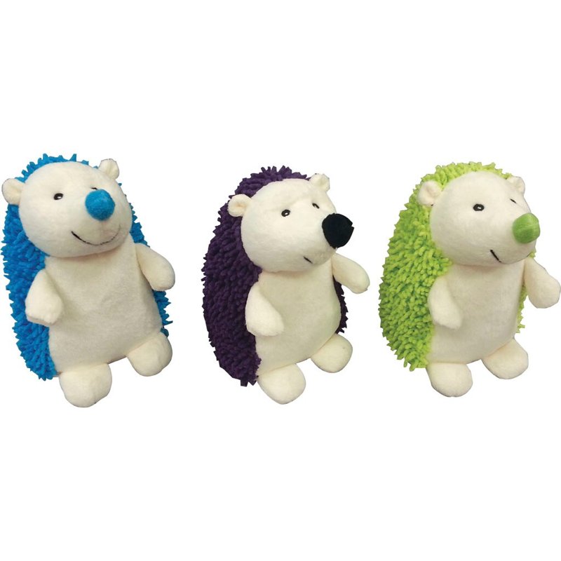 Ethical Pets Gigglers Hedgehog Dog Toy, 6.5-Inch, Assorted