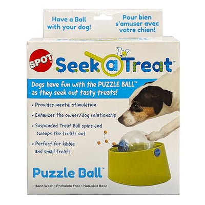 SPOT Seek-A-Treat Puzzle Ball Dog Toy