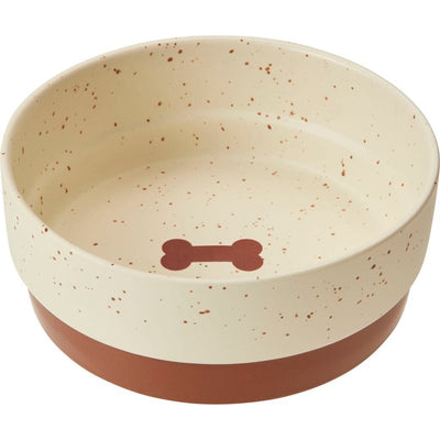 SPOT Ethical Products Sedona Dish Dog Chestnut Brown 7"