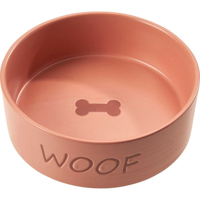 SPOT Ethical Products Portofino Dish Dog Blush Pink 7"