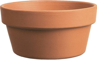 Southern Patio Half Pot Clay (Pack Of 12)