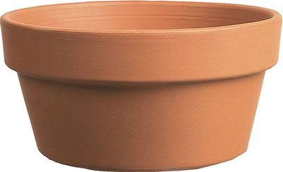 Southern Patio Half Pot Clay (Pack Of 12)