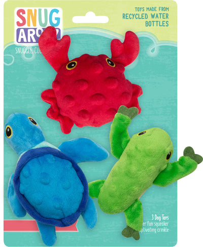 Snugarooz Lil Ocean Buddies 3Pk