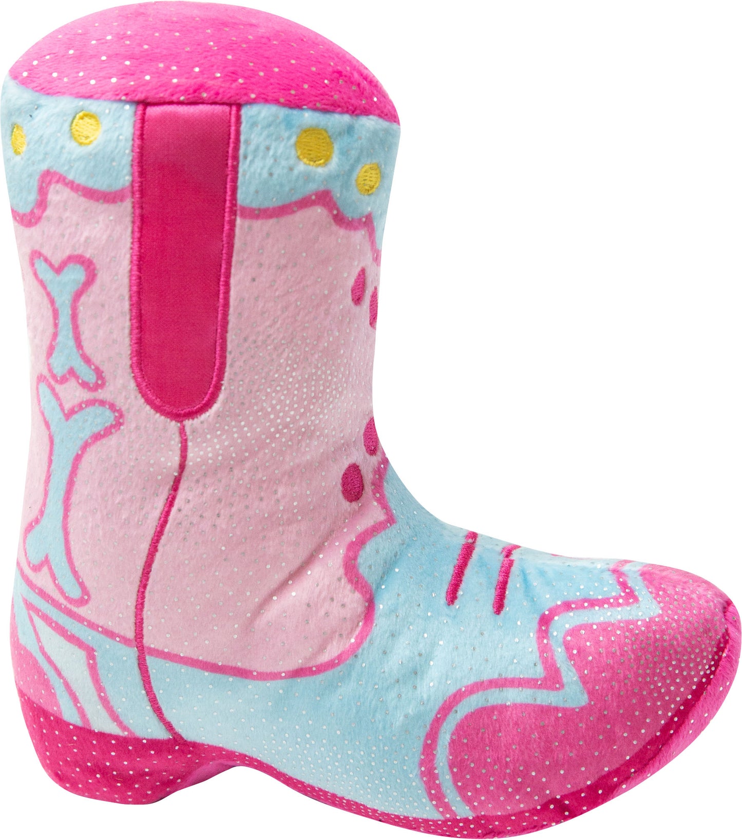 Snugarooz Single 2 Boot Plush Dog Toy