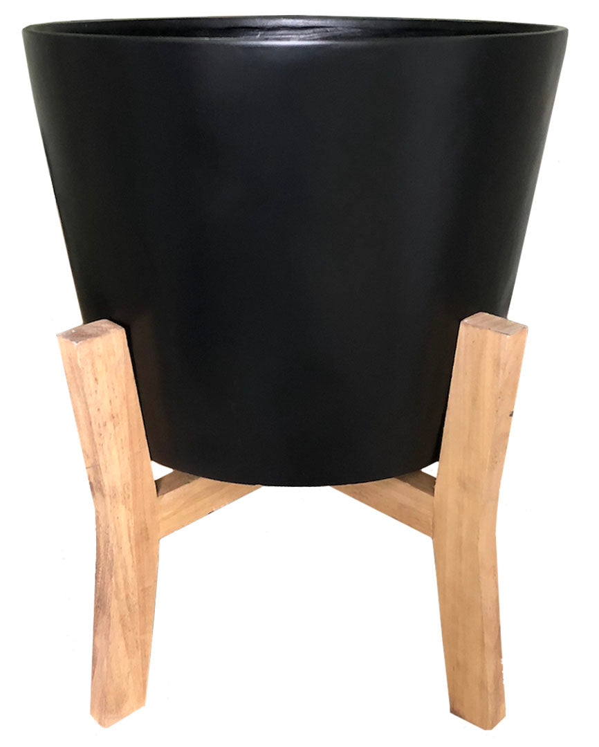 Southern Patio Contemporary Planter With Stand (Pack Of 2)