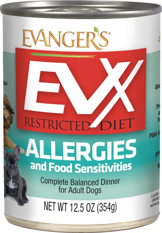 Evanger's EVX Restricted Diet: Allergies and Food Sensitivities for Dogs