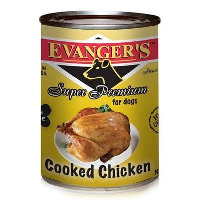 Evanger's Organic Chicken Dog 12/13.2Oz Cans 13.2 oz cans/case of 12 Canned Food