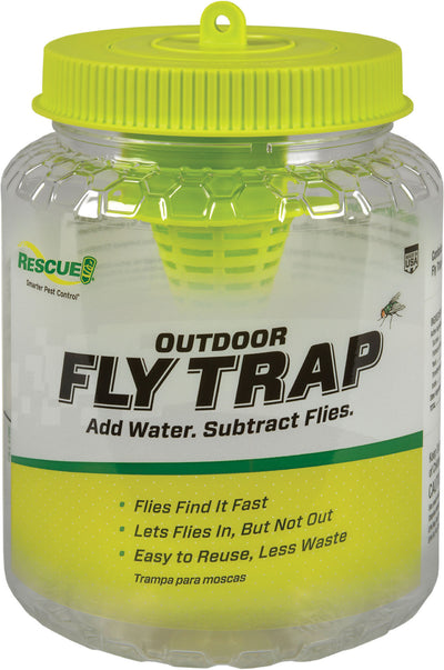 Rescue Reusable Fly Trap (Pack Of 12)