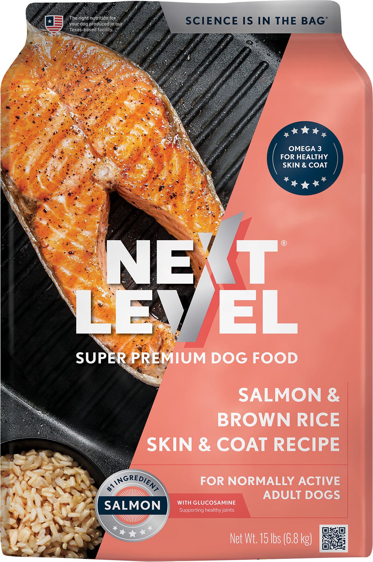 NEXT LEVEL NORMALLY ACTIVE SKIN & COAT DOG FOOD