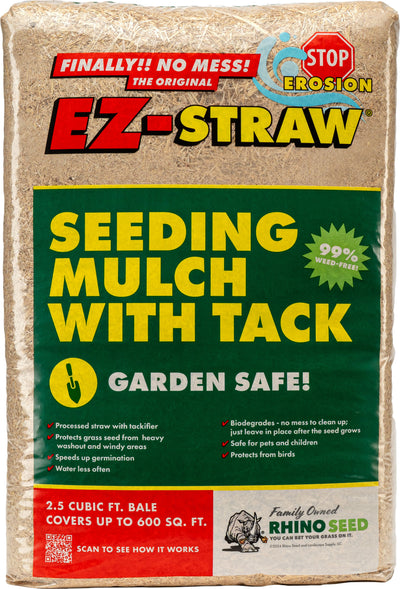 Ez-Straw Seeding Mulch W/Tack Covers 600 Sq. Ft.