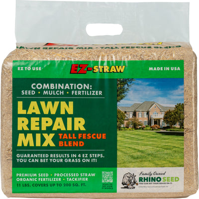 Ez-Straw Lawn Repair Mix Covers 200 Sq Ft