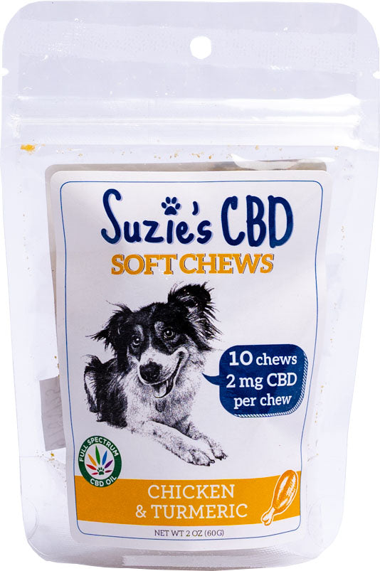 Suzie'S Cbd Soft Chews For Dogs Trial Size