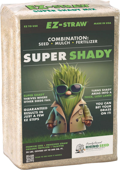 Ez-Straw Super Shady Seed Mix Mulch & Fertilizer