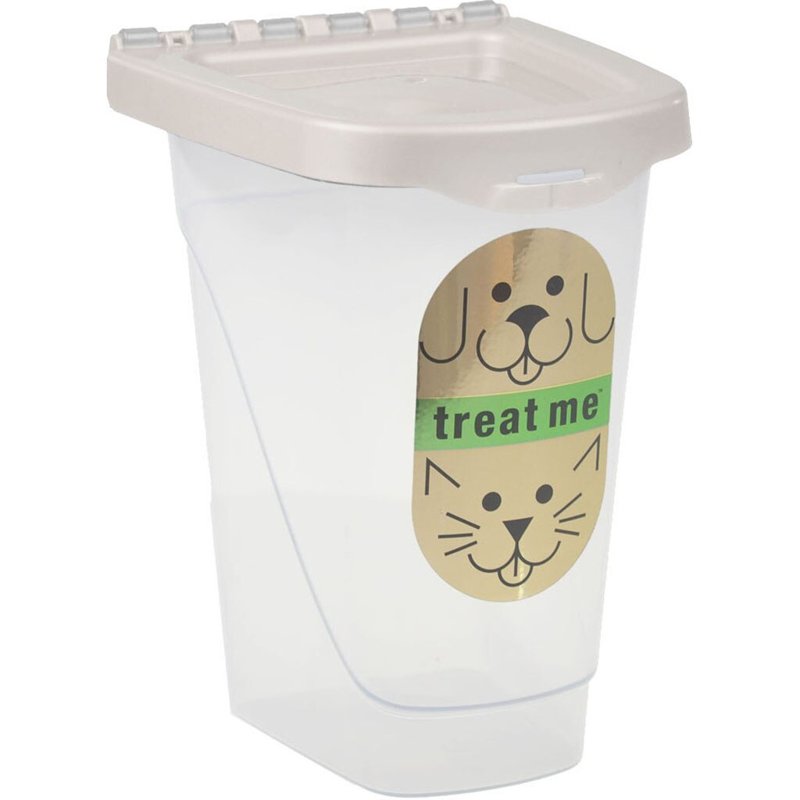 Van Ness Pets Airtight Dog Treat Container And Cat Food Storage, 2 Pound Capacity