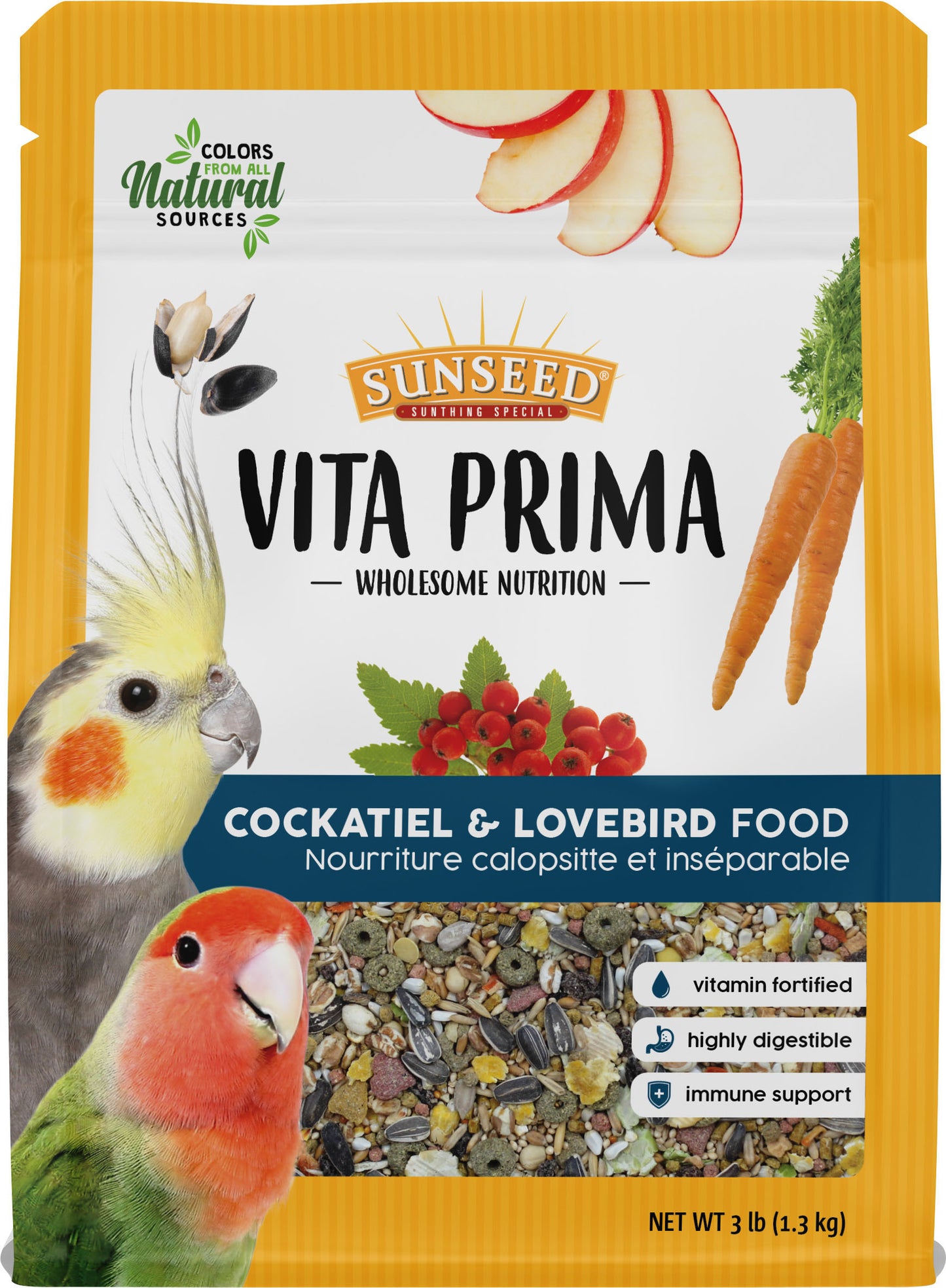 Vita Prima Cockatiel & Lovebird Food