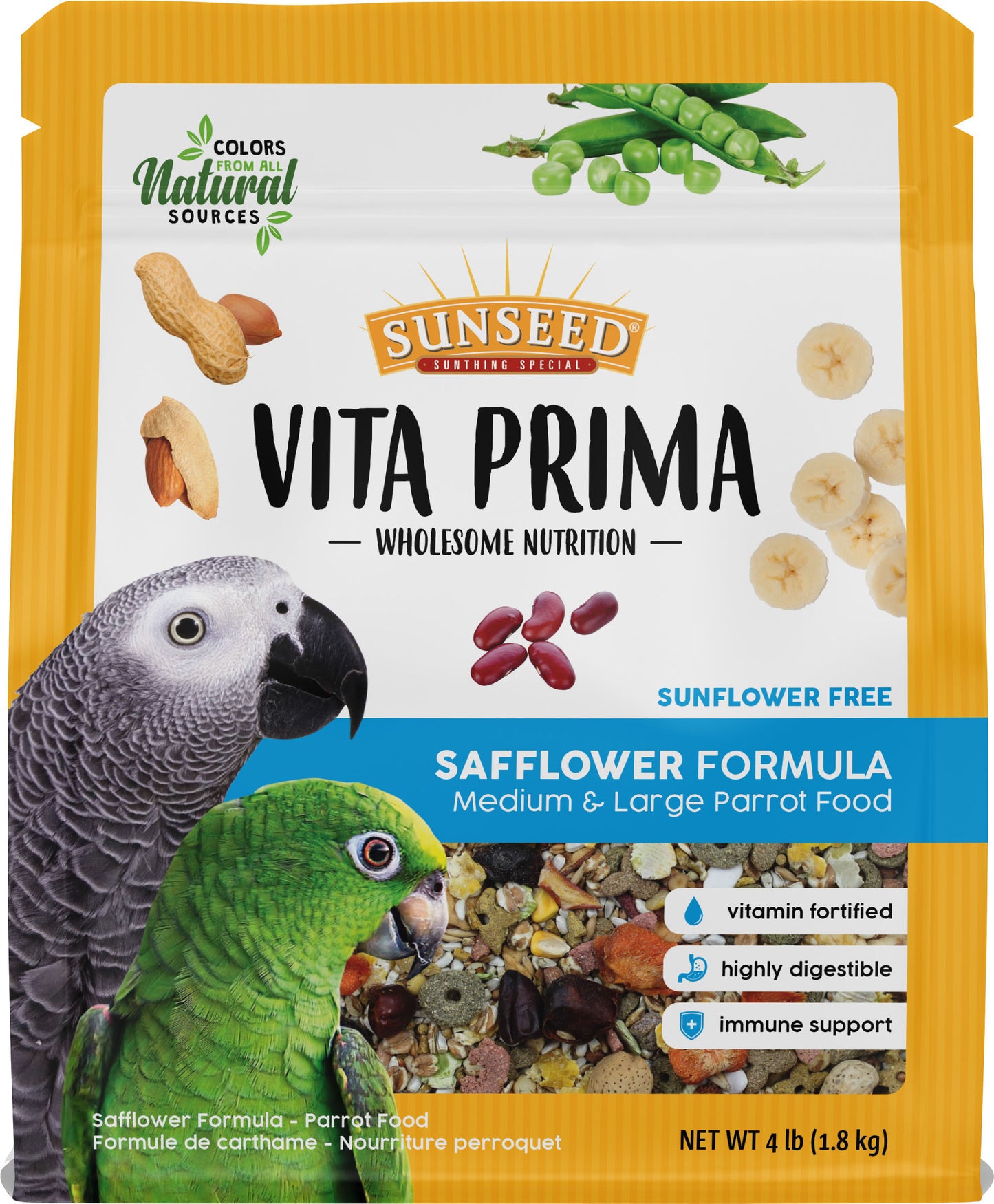 Vita Prima Safflower Md & Lg Parrot Food