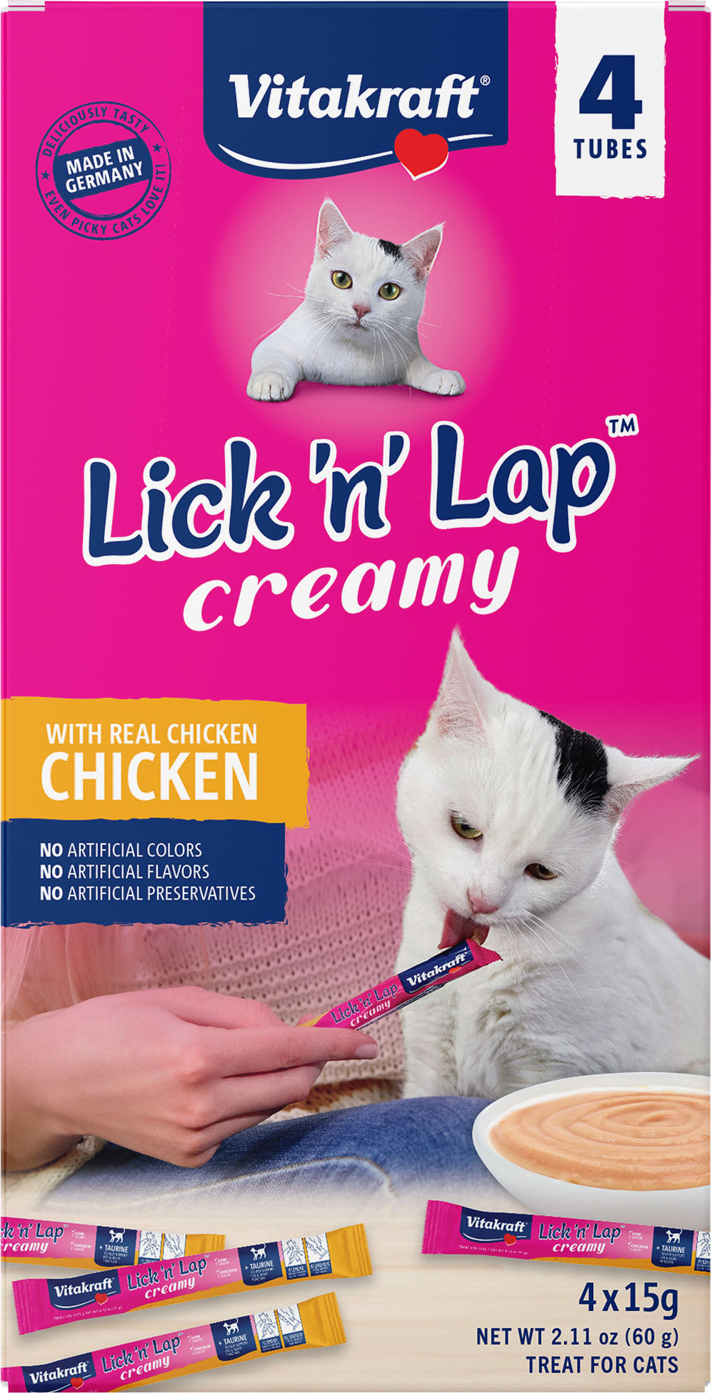 Vitakraft Lick N Lap Creamy Cat Treat