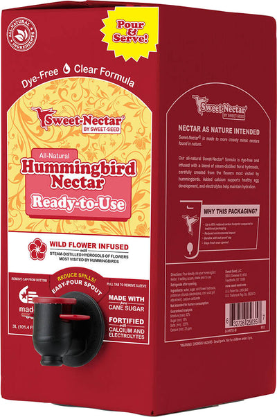 Sweet-Nectar Bag In Box Hummingbird Nectar Ready-T