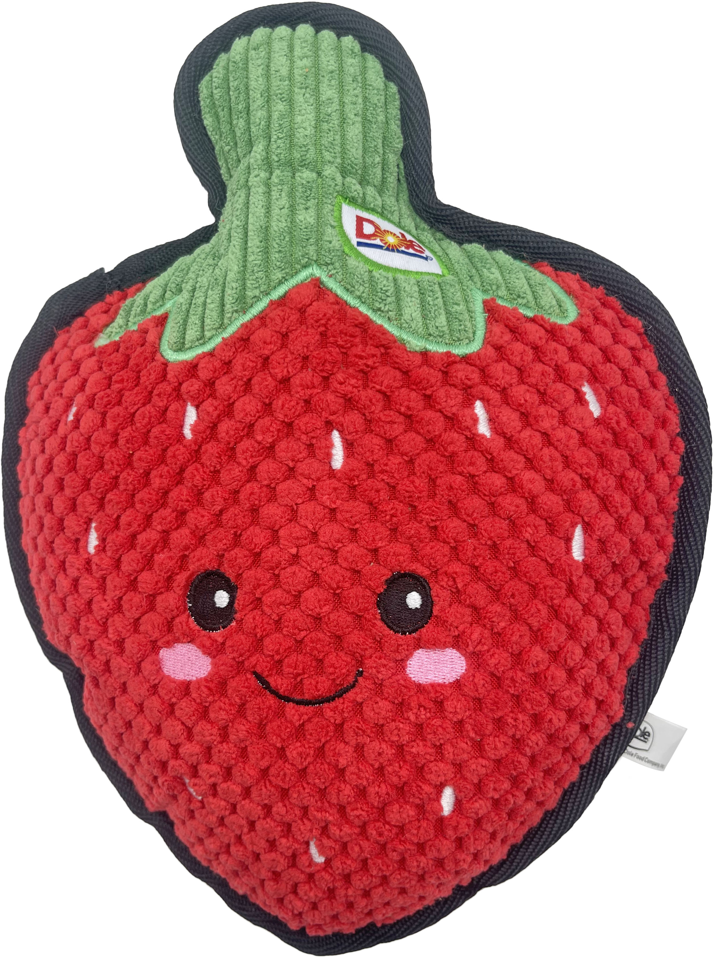 Dole Pet Berrysqueak Plush Dog Toy – Perk Valley Pet