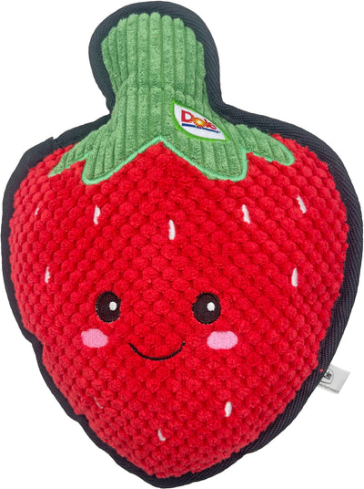 Dole Pet Berrysqueak Plush Dog Toy