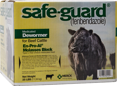 Safe-Guard En-Pro-Al Beef Cattle Dewormer Block