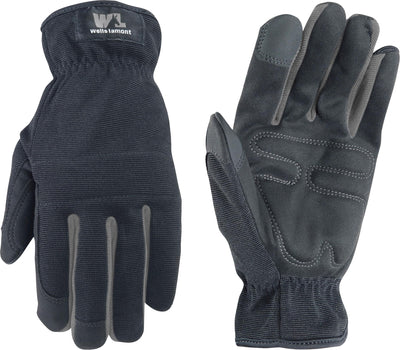 Wells Lamont Mens All-Purpose Slip On Work Glove (Pack Of 3)
