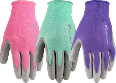 Wells Lamont Womens Polyurethane Coated Grip Glove (Pack Of 4)