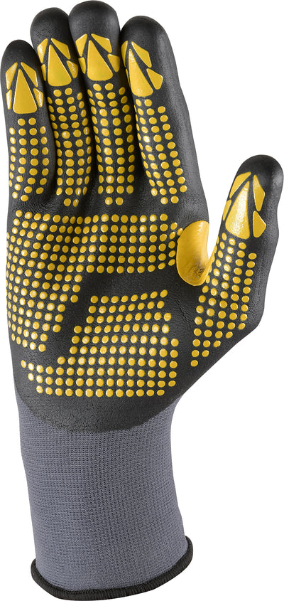 Wells Lamont Mens Nitrile Coated Gloves With Dots (Pack Of 6)
