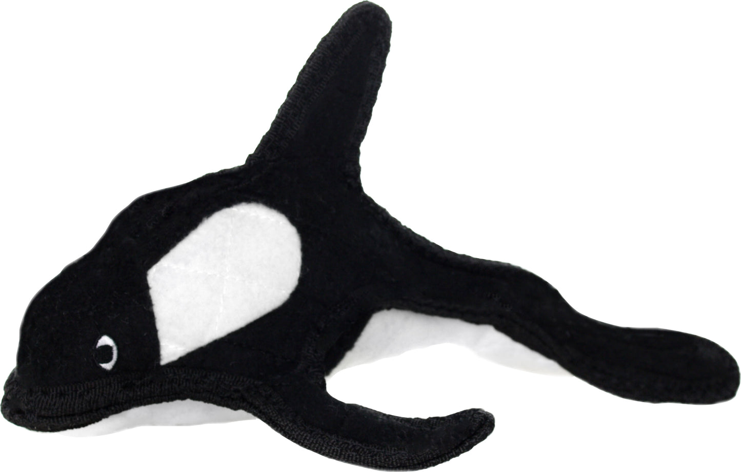 Tuffy Ocean Killer Whale Durable Squeaky Soft Toy
