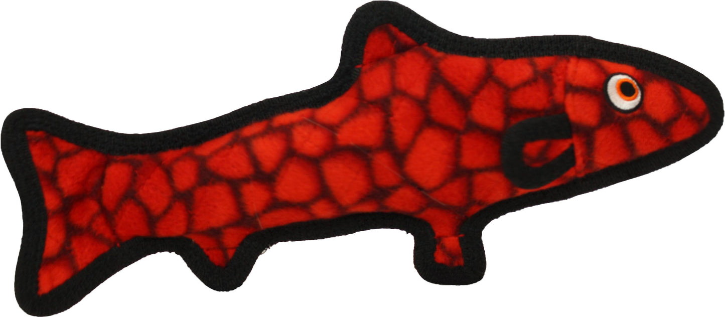 Tuffy Ocean Trout Durable Squeaky Soft Toy
