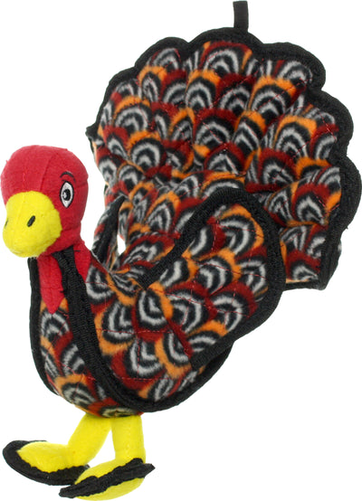 Tuffy Jr Barn Yard Turkey Durable Soft Dog Toy
