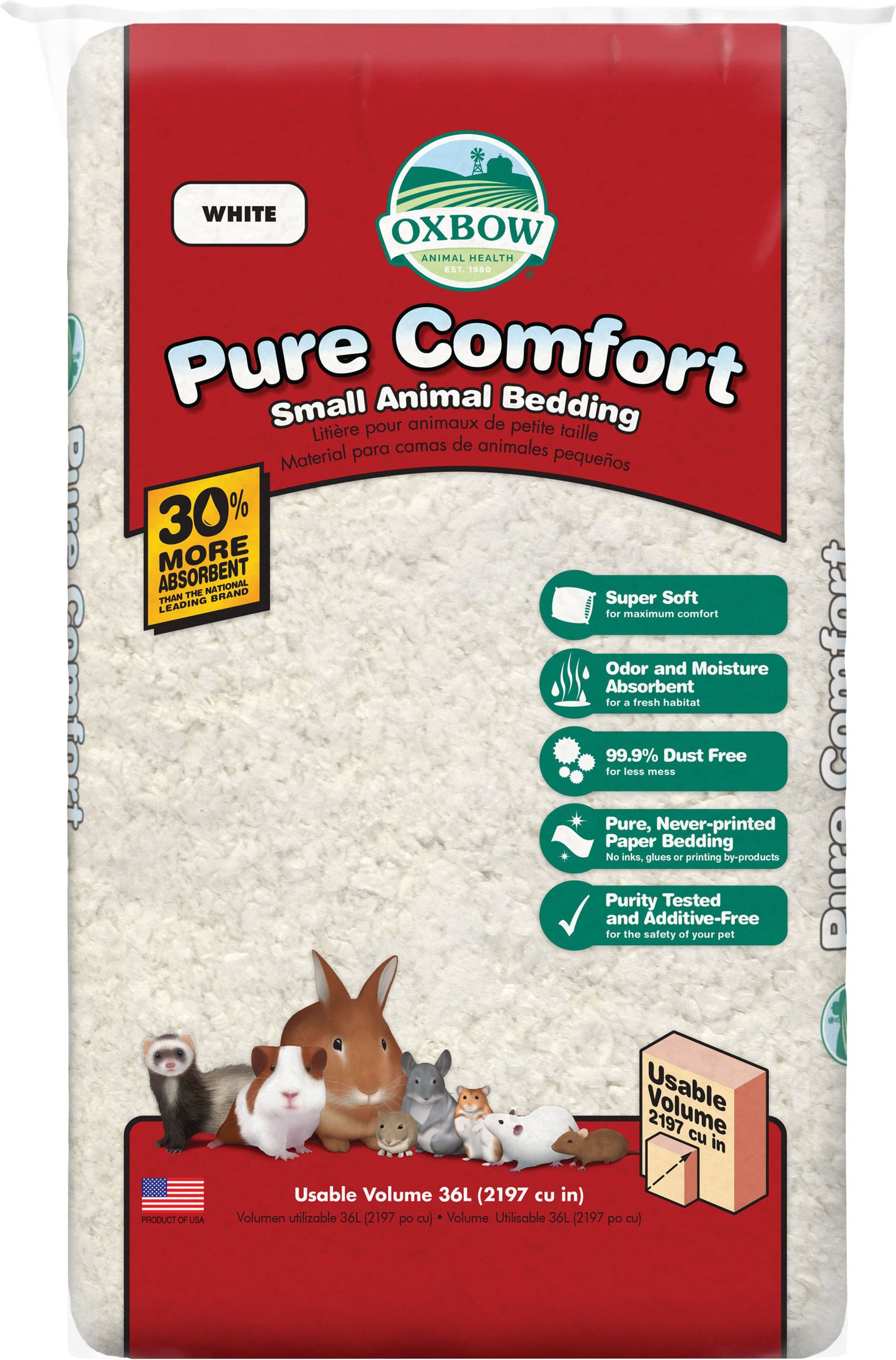 Pure Comfort Small Animal Paper Bedding