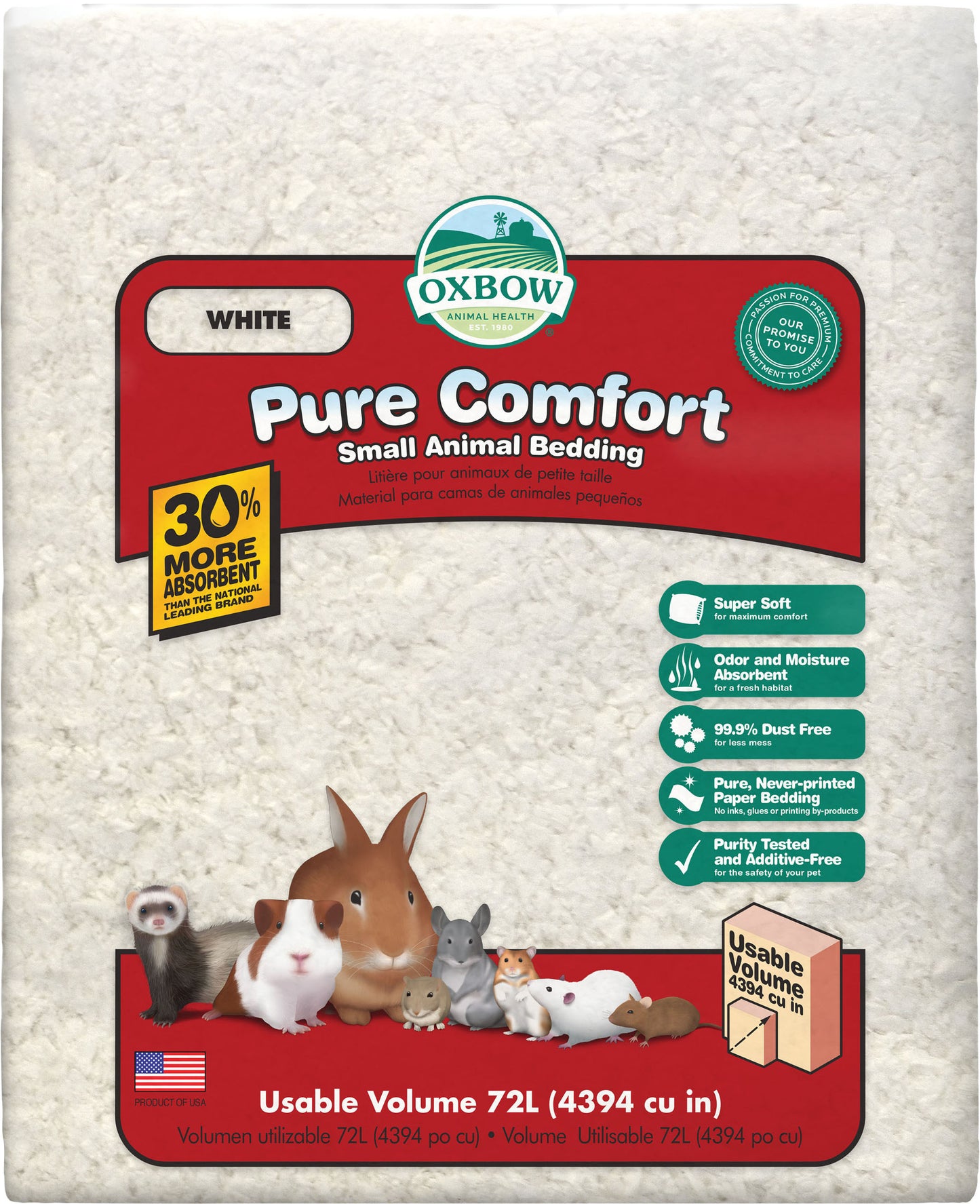 Pure Comfort Small Animal Paper Bedding