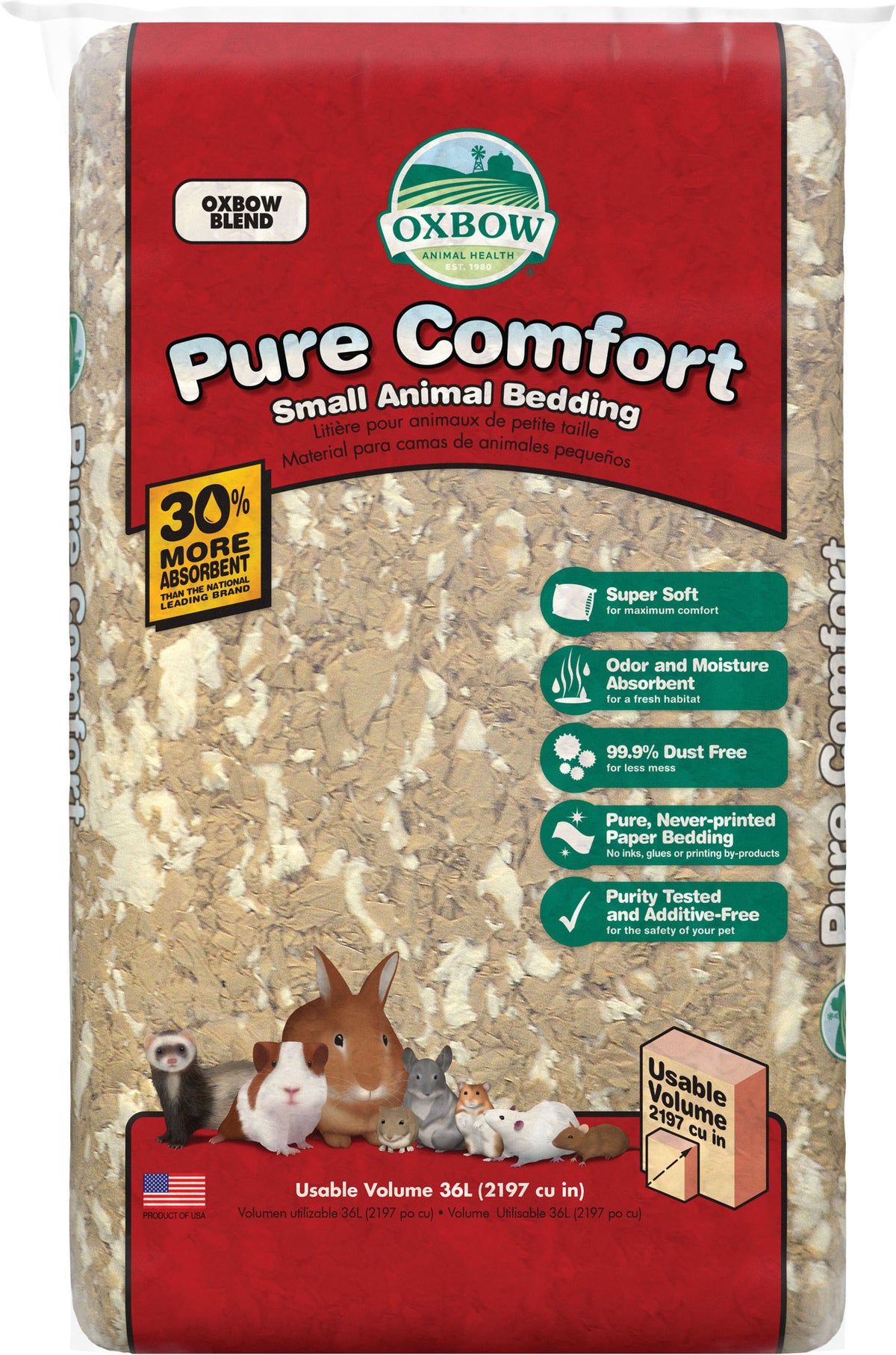 Pure Comfort Small Animal Paper Bedding – Perk Valley Pet