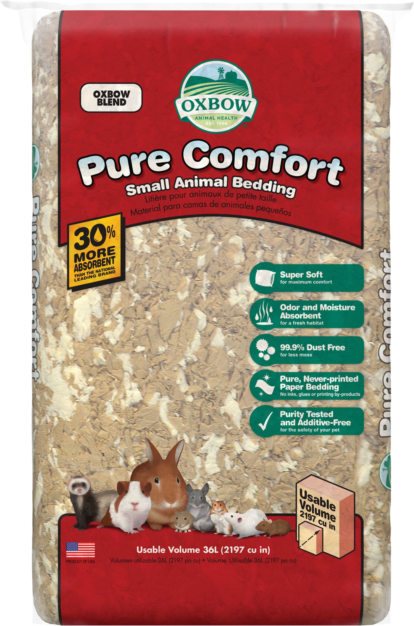 Pure Comfort Small Animal Paper Bedding