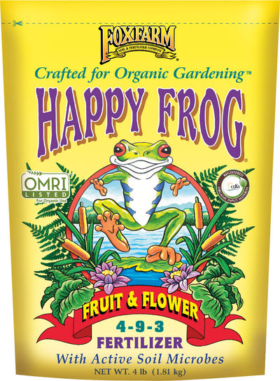 Happy Frog Fruit And Flower Fertilizer 4-9-3